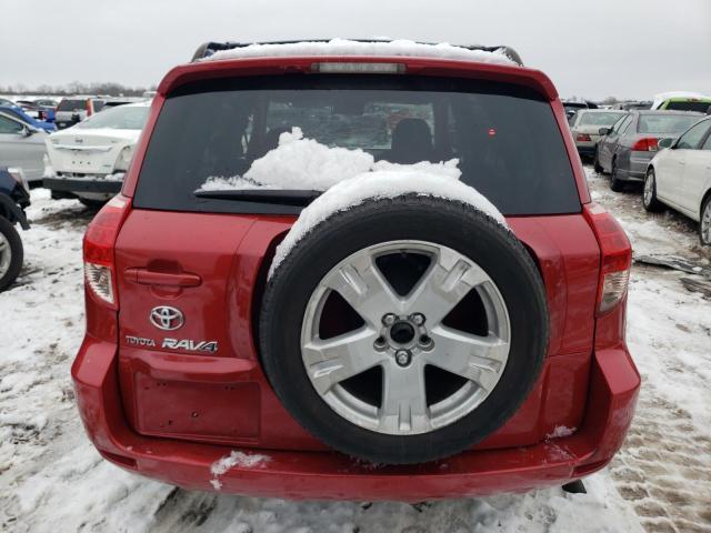 JTMZD32VX76036386 - 2007 TOYOTA RAV4 SPORT RED photo 6