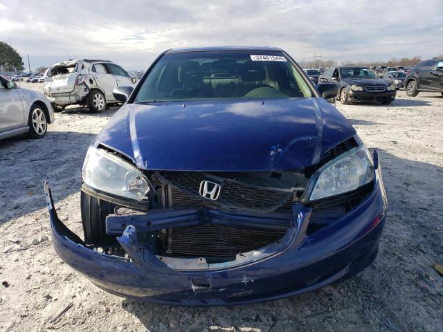 1HGEM22534L036785 - 2004 HONDA CIVIC LX BLUE photo 5