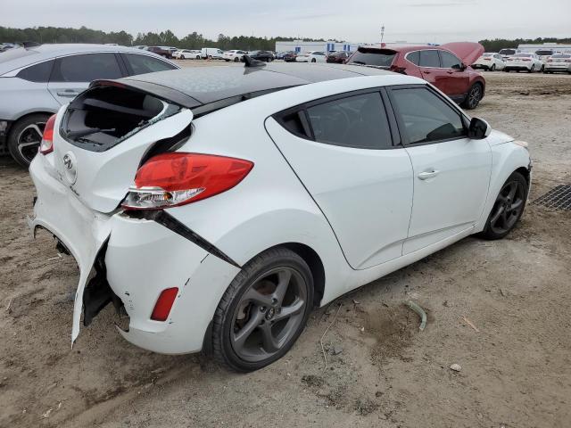 KMHTC6AD4DU106826 - 2013 HYUNDAI VELOSTER WHITE photo 3