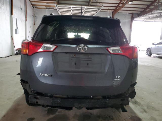 JTMBFREVXFD100141 - 2015 TOYOTA RAV4 LE GRAY photo 6