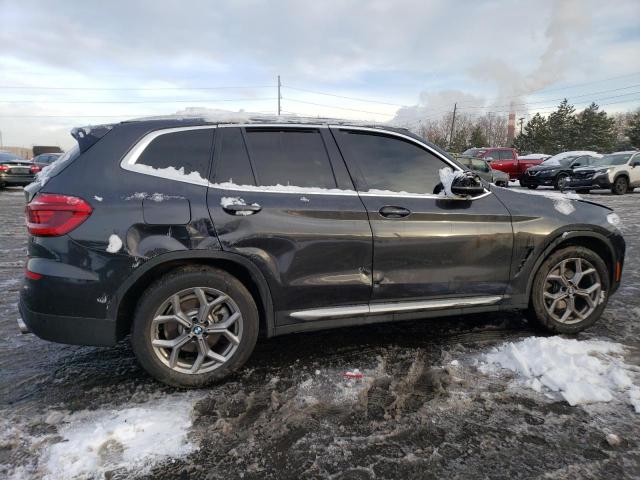 5UXTY5C07L9D36938 - 2020 BMW X3 XDRIVE30I BLACK photo 3