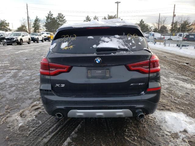 5UXTY5C07L9D36938 - 2020 BMW X3 XDRIVE30I BLACK photo 6