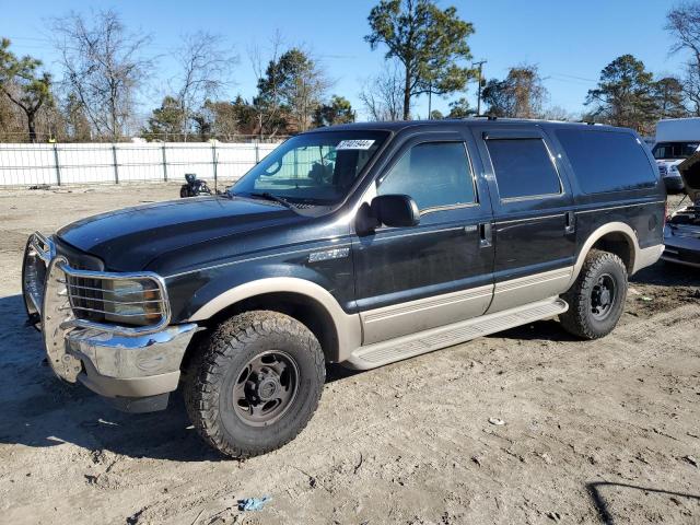 1FMSU43F01ED57702 - 2001 FORD EXCURSION LIMITED BLACK photo 1