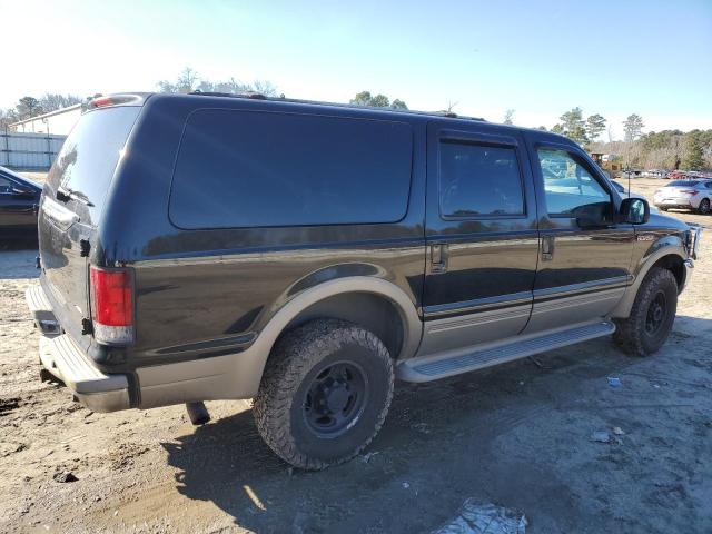 1FMSU43F01ED57702 - 2001 FORD EXCURSION LIMITED BLACK photo 3