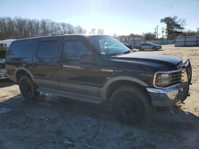 1FMSU43F01ED57702 - 2001 FORD EXCURSION LIMITED BLACK photo 4