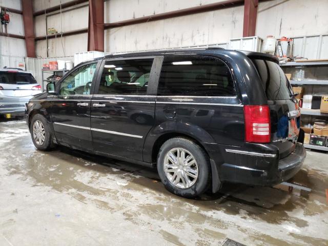 2A8HR64X48R645666 - 2008 CHRYSLER TOWN & COU LIMITED BLACK photo 2