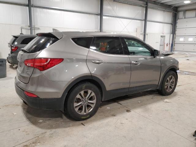 5XYZTDLB1FG282722 - 2015 HYUNDAI SANTA FE S SILVER photo 3