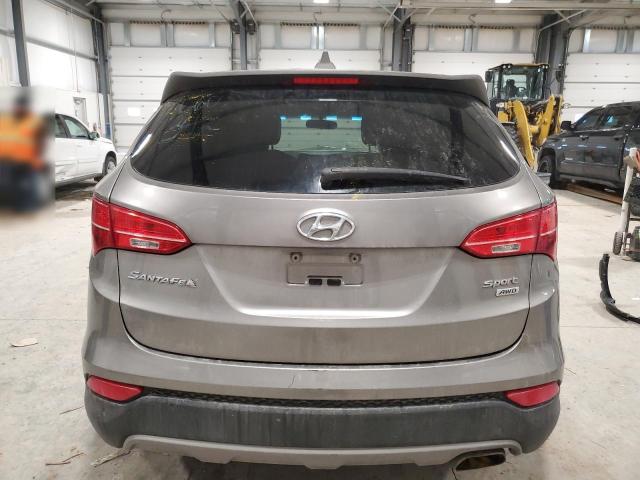 5XYZTDLB1FG282722 - 2015 HYUNDAI SANTA FE S SILVER photo 6