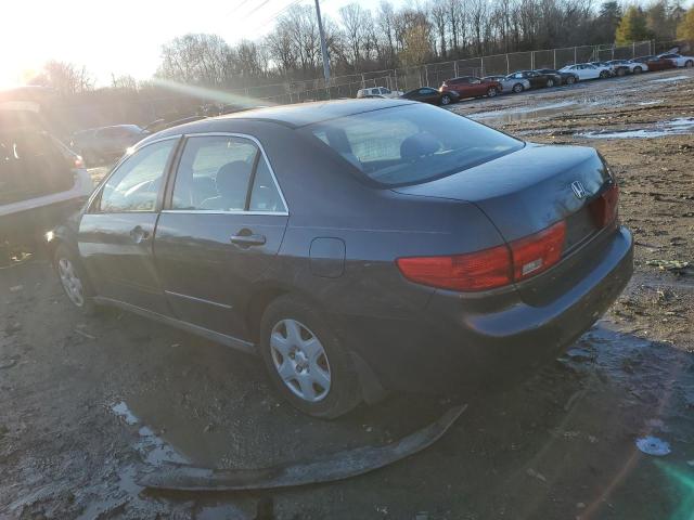 1HGCM56435A146176 - 2005 HONDA ACCORD LX GRAY photo 2