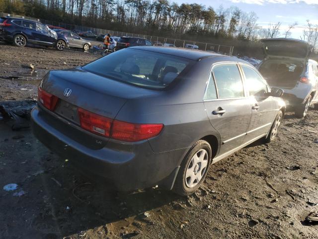 1HGCM56435A146176 - 2005 HONDA ACCORD LX GRAY photo 3