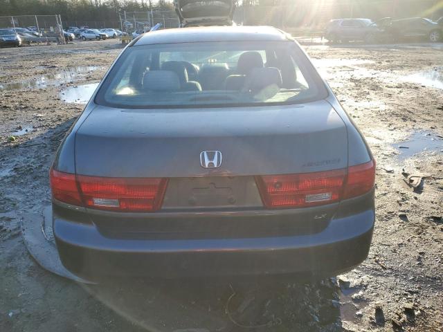 1HGCM56435A146176 - 2005 HONDA ACCORD LX GRAY photo 6