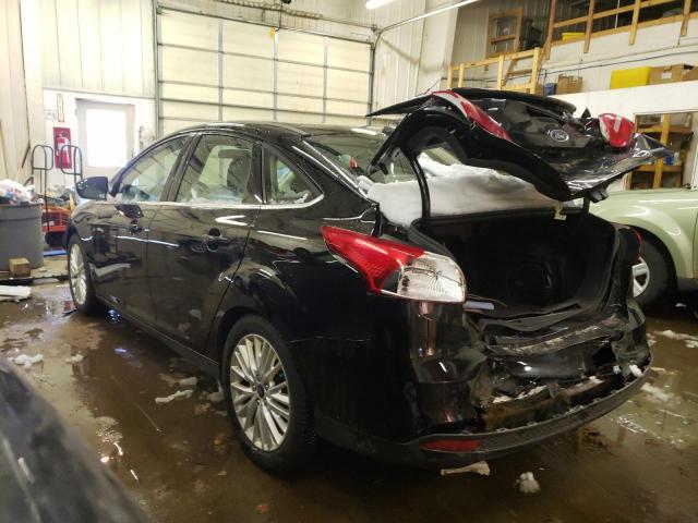 1FADP3J23JL233326 - 2018 FORD FOCUS TITANIUM BLACK photo 2