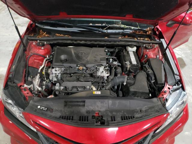 4T1B11HK9KU239670 - 2019 TOYOTA CAMRY L RED photo 11