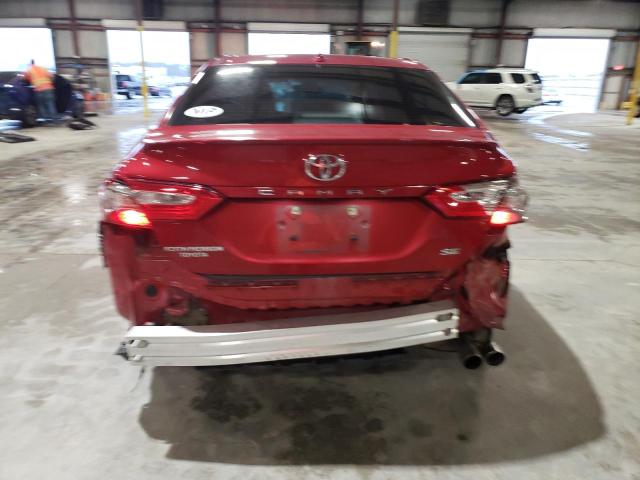 4T1B11HK9KU239670 - 2019 TOYOTA CAMRY L RED photo 6