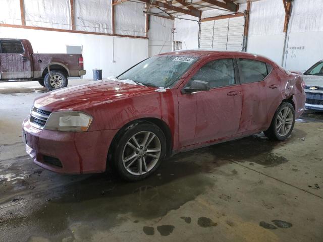 1C3CDZAG6DN541312 - 2013 DODGE AVENGER SE RED photo 1