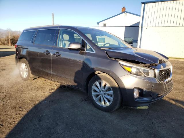 KNDMC5C19F6046071 - 2015 KIA SEDONA EX GRAY photo 4