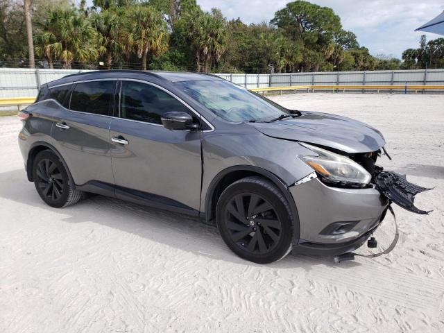 5N1AZ2MG0JN129918 - 2018 NISSAN MURANO S GRAY photo 4