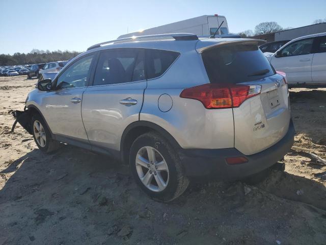 JTMRFREV9DD044043 - 2013 TOYOTA RAV4 XLE SILVER photo 2