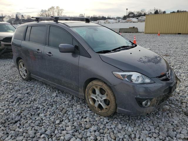 JM1CR2WL9A0370414 - 2010 MAZDA 5 GRAY photo 4