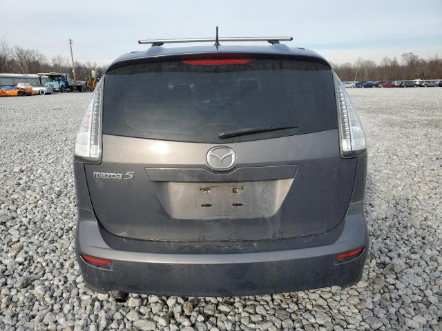 JM1CR2WL9A0370414 - 2010 MAZDA 5 GRAY photo 6