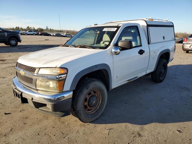 1GCDT14E078233747 - 2007 CHEVROLET COLORADO WHITE photo 1