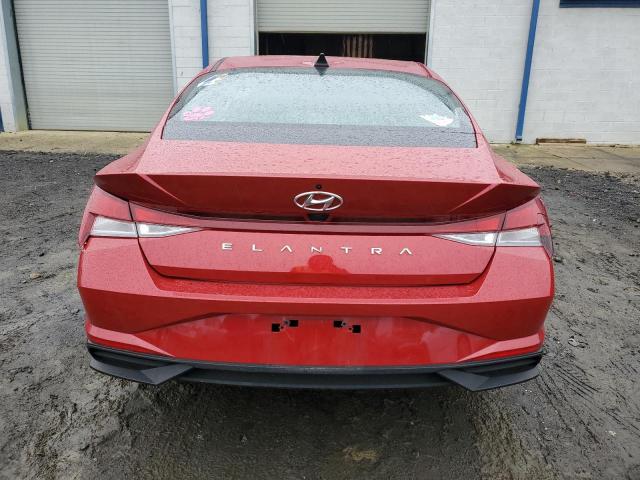 KMHLS4AG0PU450806 - 2023 HYUNDAI ELANTRA SEL RED photo 6