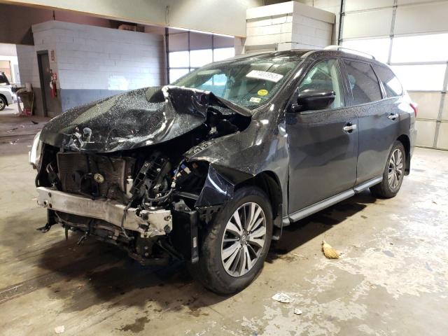 5N1DR2MM2HC697368 - 2017 NISSAN PATHFINDER S BLACK photo 1