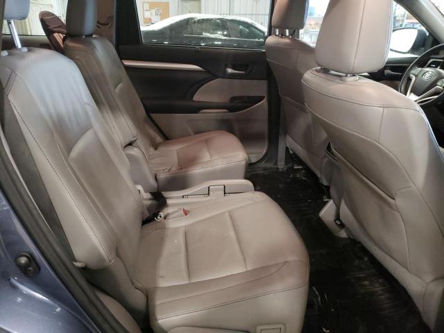 5TDJKRFH5FS103596 - 2015 TOYOTA HIGHLANDER XLE ლურჯი ფოტო 11