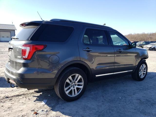 1FM5K8DH5JGB83527 - 2018 FORD EXPLORER XLT GRAY photo 3