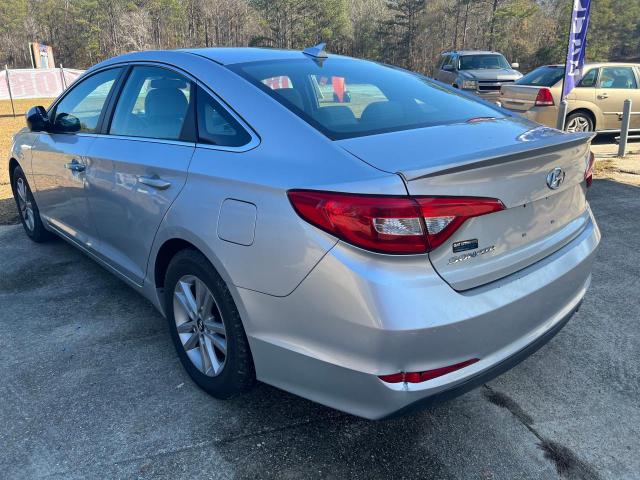 5NPE24AF0FH164595 - 2015 HYUNDAI SONATA SE SILVER photo 3