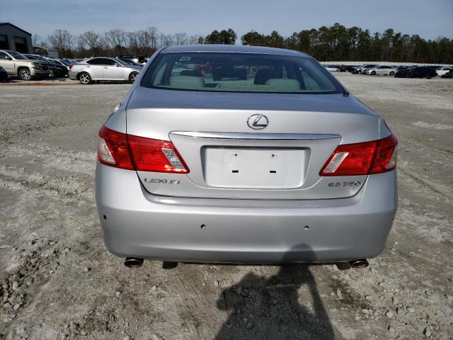 JTHBJ46G192282084 - 2009 LEXUS ES 350 SILVER photo 6