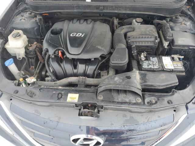 5NPEB4AC9EH862918 - 2014 HYUNDAI SONATA GLS BLUE photo 11