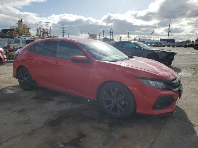 SHHFK7H46JU432324 - 2018 HONDA CIVIC SPORT RED photo 4