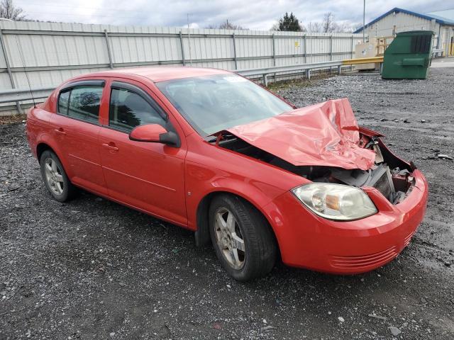 1G1AT58H897287068 - 2009 CHEVROLET COBALT LT RED photo 4