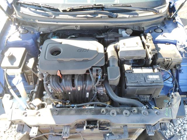 5NPE24AF6KH766508 - 2019 HYUNDAI SONATA SE BLUE photo 11