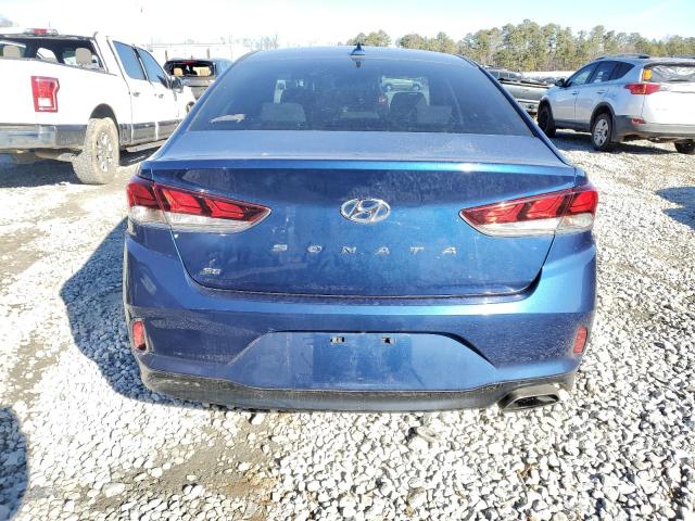 5NPE24AF6KH766508 - 2019 HYUNDAI SONATA SE BLUE photo 6