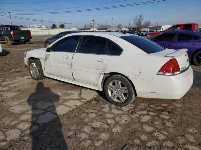 2G1WB5EK0B1257316 - 2011 CHEVROLET IMPALA LT WHITE photo 2