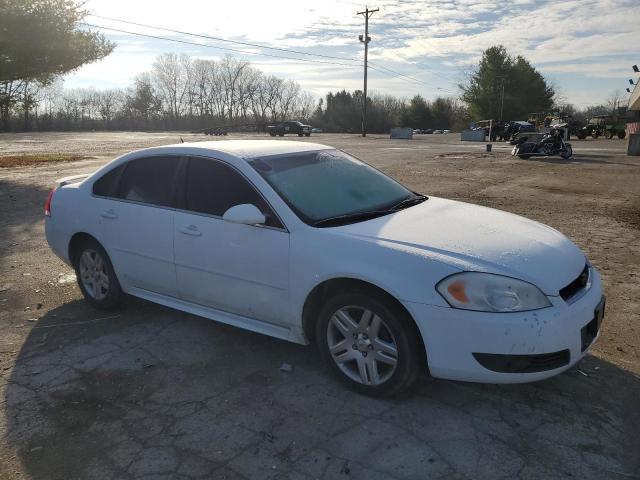 2G1WB5EK0B1257316 - 2011 CHEVROLET IMPALA LT WHITE photo 4