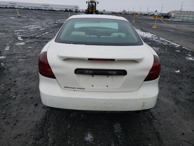 2G2WP552961121303 - 2006 PONTIAC GRAND PRIX WHITE photo 6