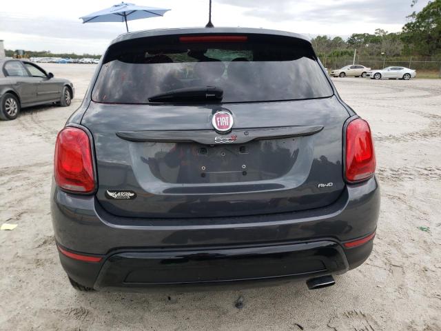 ZFBCFYCB9JP692228 - 2018 FIAT 500X TREKKING GRAY photo 6