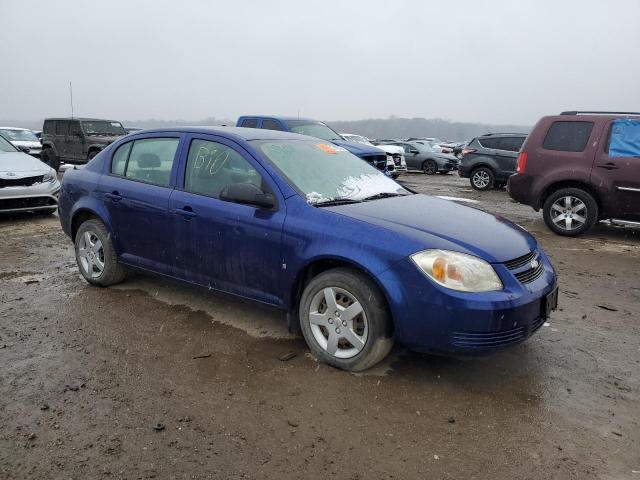 1G1AK55F477182112 - 2007 CHEVROLET COBALT LS BLUE photo 4