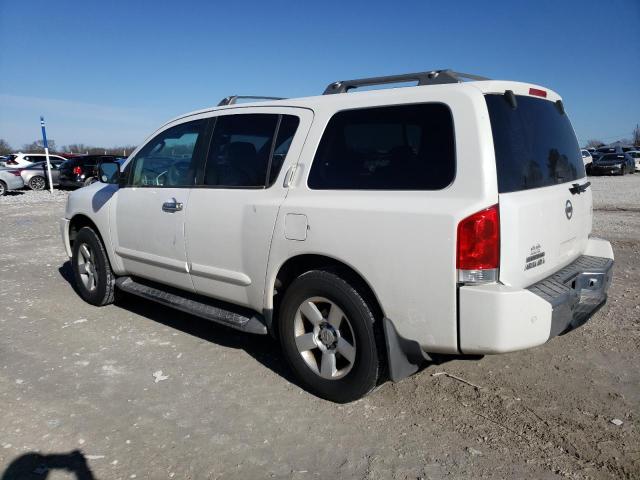 5N1AA08B14N737087 - 2004 NISSAN ARMADA SE WHITE photo 2