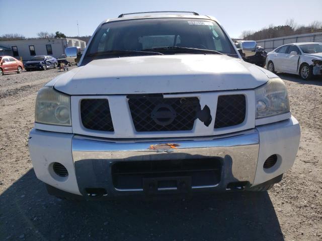 5N1AA08B14N737087 - 2004 NISSAN ARMADA SE WHITE photo 5