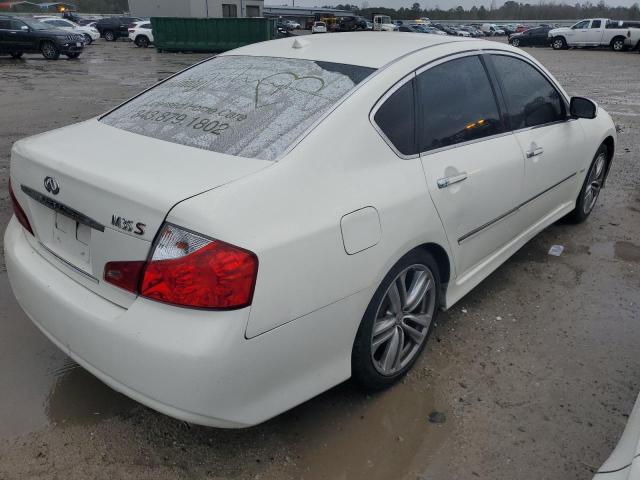 JNKAY01E38M600683 - 2008 INFINITI M35 BASE WHITE photo 3