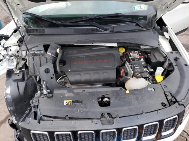 3C4NJCCBXMT526291 - 2021 JEEP COMPASS LIMITED WHITE photo 11