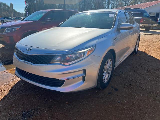 5XXGT4L34GG072041 - 2016 KIA OPTIMA LX SILVER photo 2