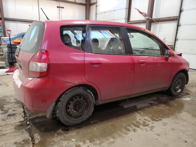 JHMGD38417S819012 - 2007 HONDA FIT RED photo 3