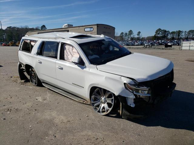 1GNSKHKC7GR116771 - 2016 CHEVROLET SUBURBAN K1500 LT WHITE photo 4