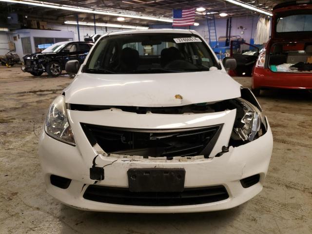 3N1CN7AP5EL863988 - 2014 NISSAN VERSA S WHITE photo 5