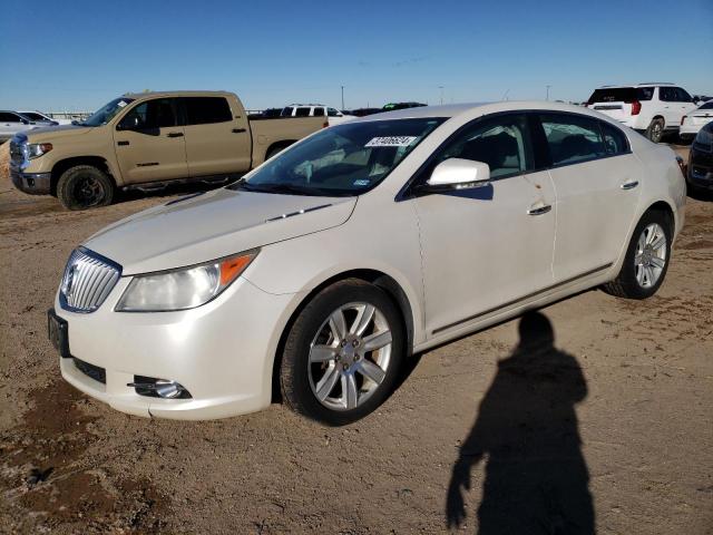 1G4GC5EG8AF297375 - 2010 BUICK LACROSSE CXL WHITE photo 1